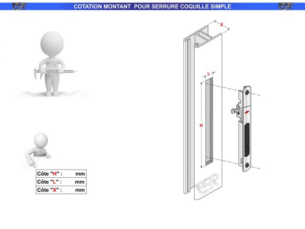 COTATION MONTANT POUR SERRURE SIMPLE