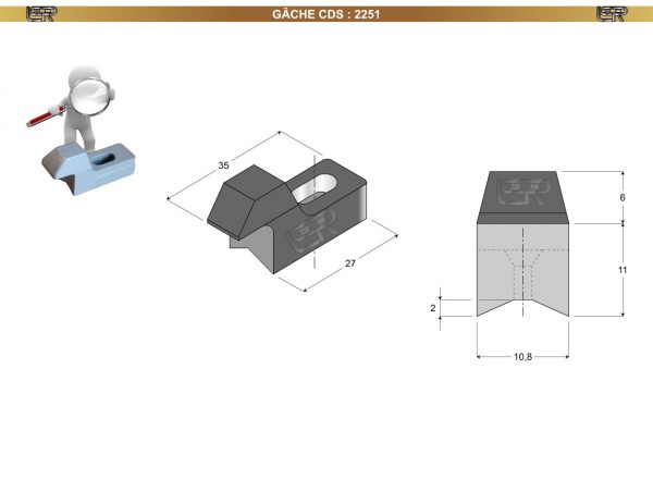 GÂCHE CDS 2251