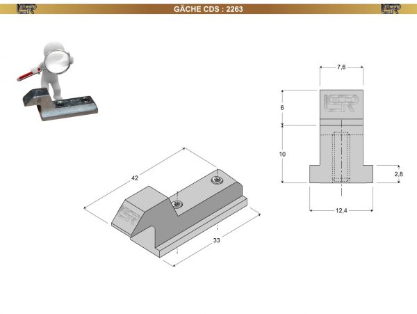 GÂCHE CDS 2263