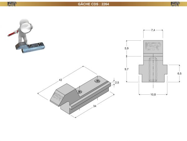 GÂCHE CDS 2264