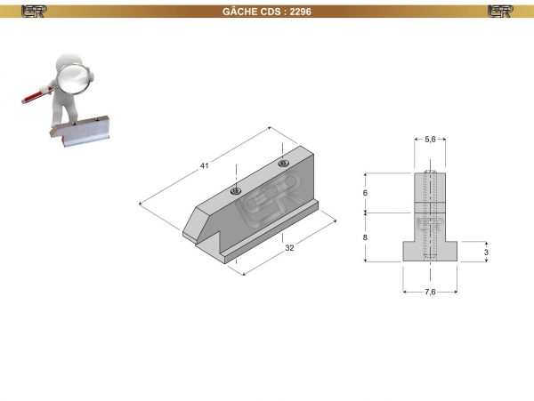 GÂCHE CDS 2296