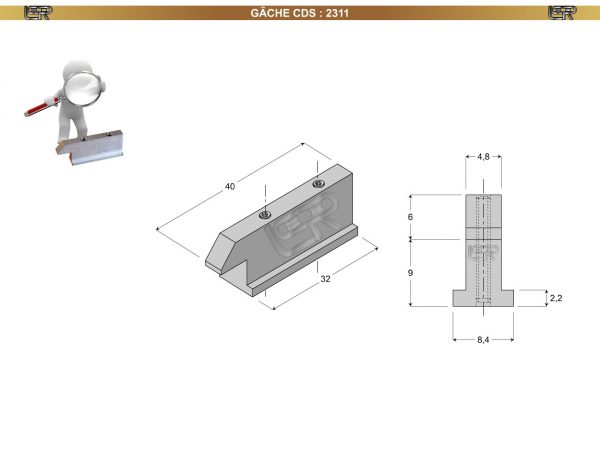 GÂCHE CDS 2311