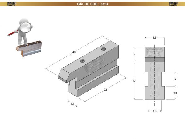 GÂCHE CDS 2313