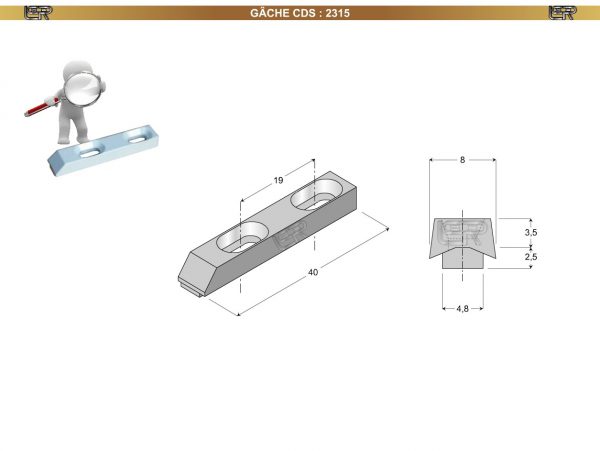 GÂCHE CDS 2315