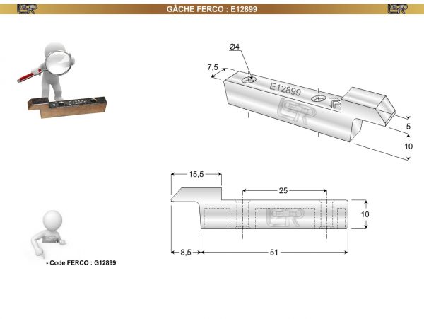 GÂCHE FERCO E12899