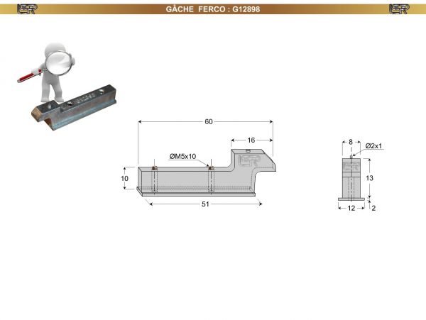 GÂCHE FERCO G12898