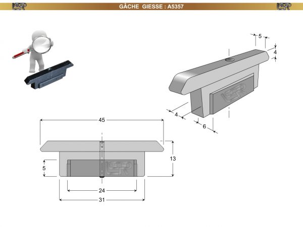 GÂCHE GIESSE A5357