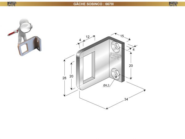 GÂCHE SOBINCO 6670I