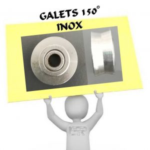 GALETS 150° INOX