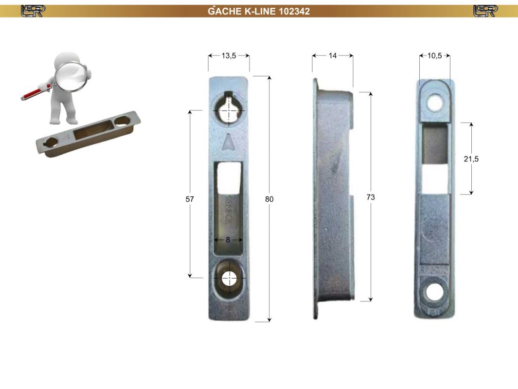 Pieces Detachees Pour Baie Coulissante Alu K Line