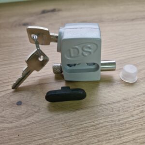 VERROU À CLÉ "La Croisée DS" : 2243 - GRIS