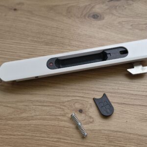 SERRURE COQUILLE SIMPLE BRIO GIESSE SG0299241002 - BLANCHE