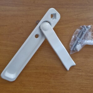 POIGNÉE DE MANOEUVRE À ENCASTRER SAVIO - 2061-BLANCHE (27x139)