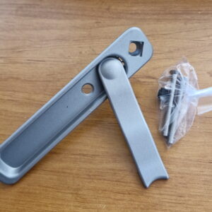 POIGNÉE DE MANOEUVRE À ENCASTRER SAVIO - 2061-GRISE (27x139)